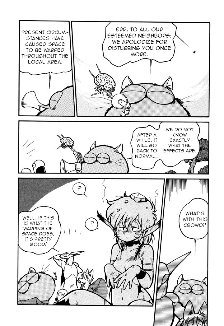 Space Family Carlvinson Chapter 19 page 22 - Chapter 19: Horror! The Grotesque Fly-man vs. the Dreadful Electric Being!