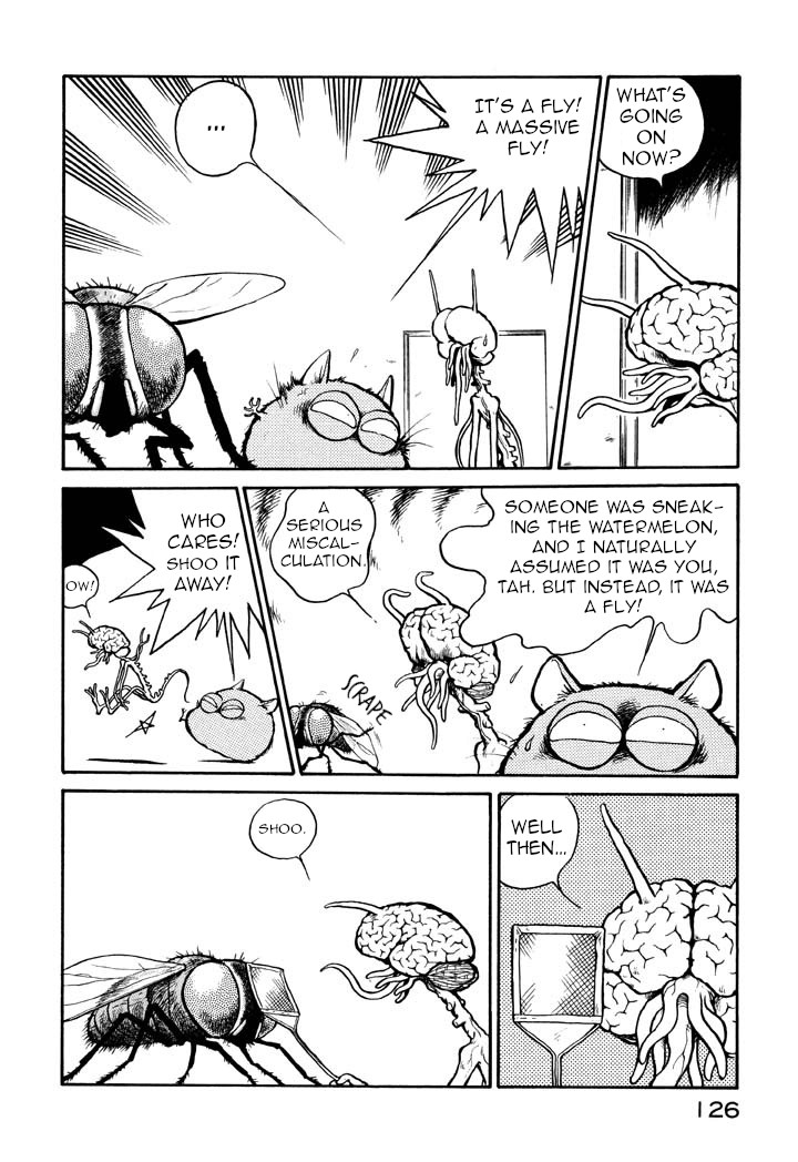 Space Family Carlvinson Chapter 19 page 4 - Chapter 19: Horror! The Grotesque Fly-man vs. the Dreadful Electric Being!
