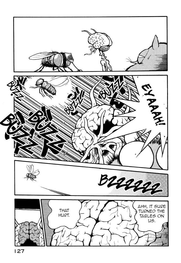 Space Family Carlvinson Chapter 19 page 5 - Chapter 19: Horror! The Grotesque Fly-man vs. the Dreadful Electric Being!