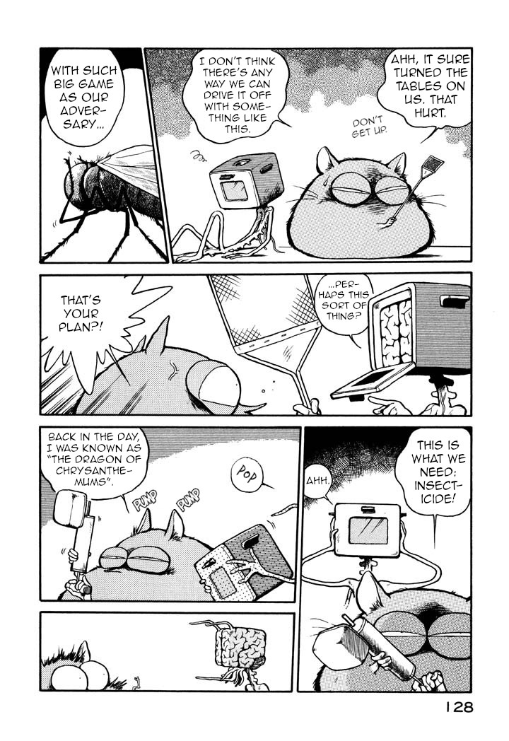 Space Family Carlvinson Chapter 19 page 6 - Chapter 19: Horror! The Grotesque Fly-man vs. the Dreadful Electric Being!