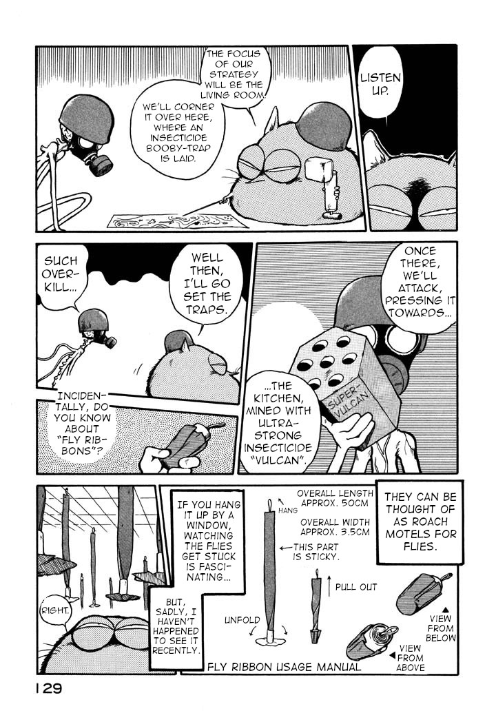 Space Family Carlvinson Chapter 19 page 7 - Chapter 19: Horror! The Grotesque Fly-man vs. the Dreadful Electric Being!