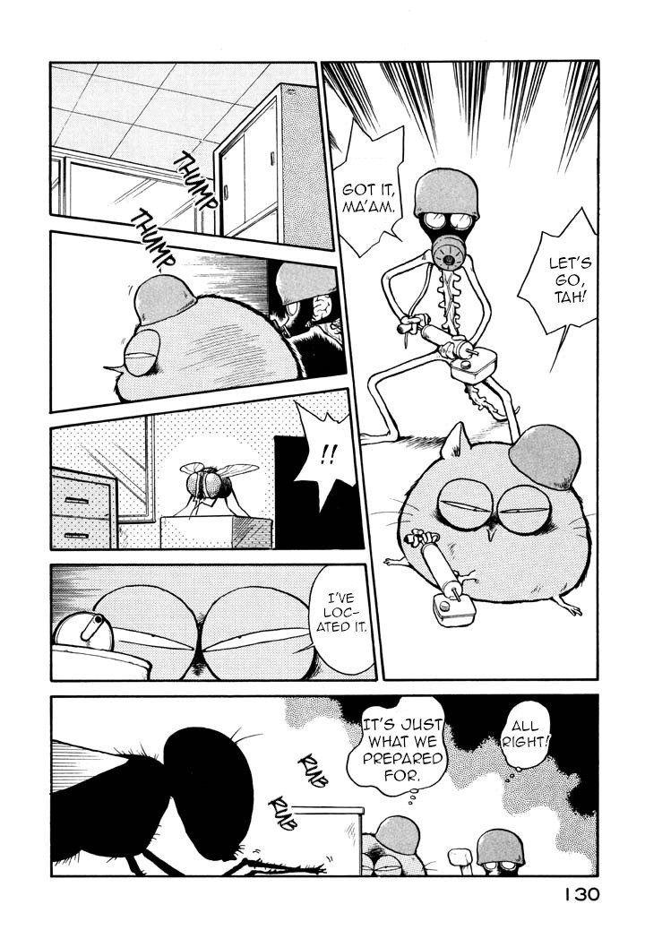 Space Family Carlvinson Chapter 19 page 8 - Chapter 19: Horror! The Grotesque Fly-man vs. the Dreadful Electric Being!