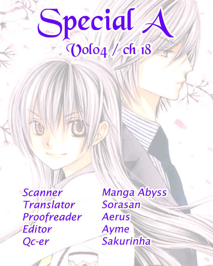 Special A Chapter 18 page 1 - Chapter 18