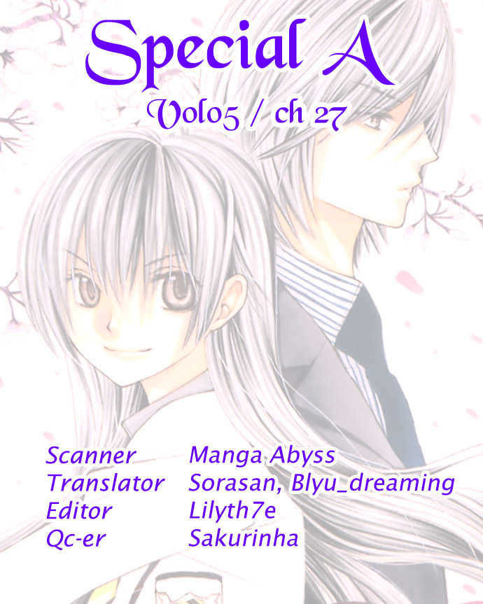 Special A Chapter 27 page 1 - Chapter 27