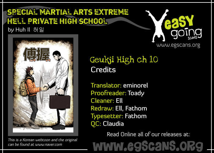 Special Martial Arts Extreme Hell Private High School Chapter 10 page 1 - Chapter 10
