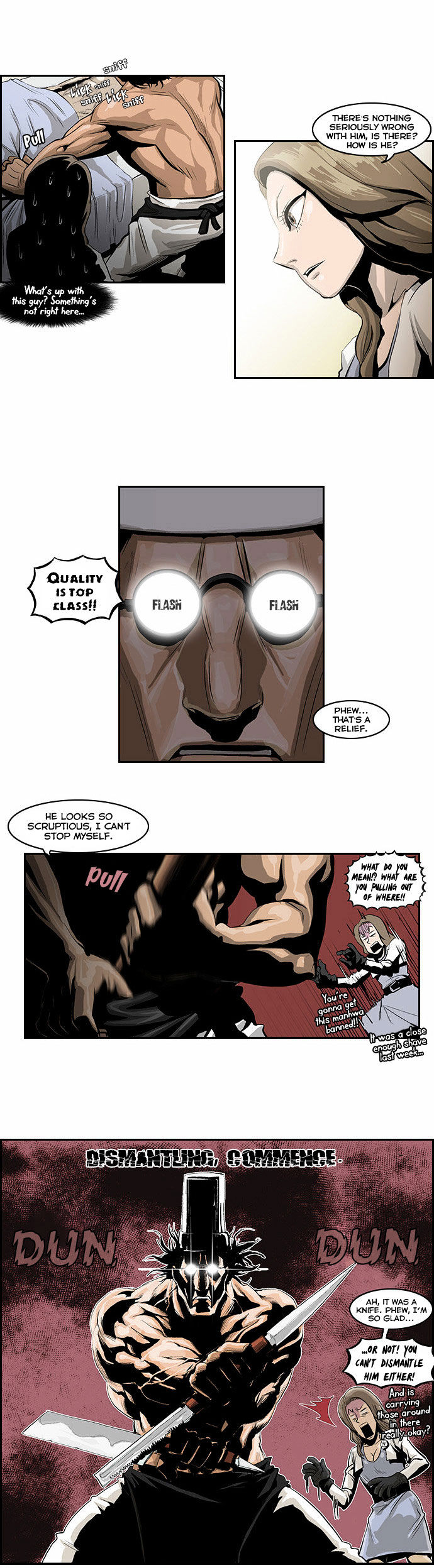 Special Martial Arts Extreme Hell Private High School Chapter 11 page 4 - Chapter 11