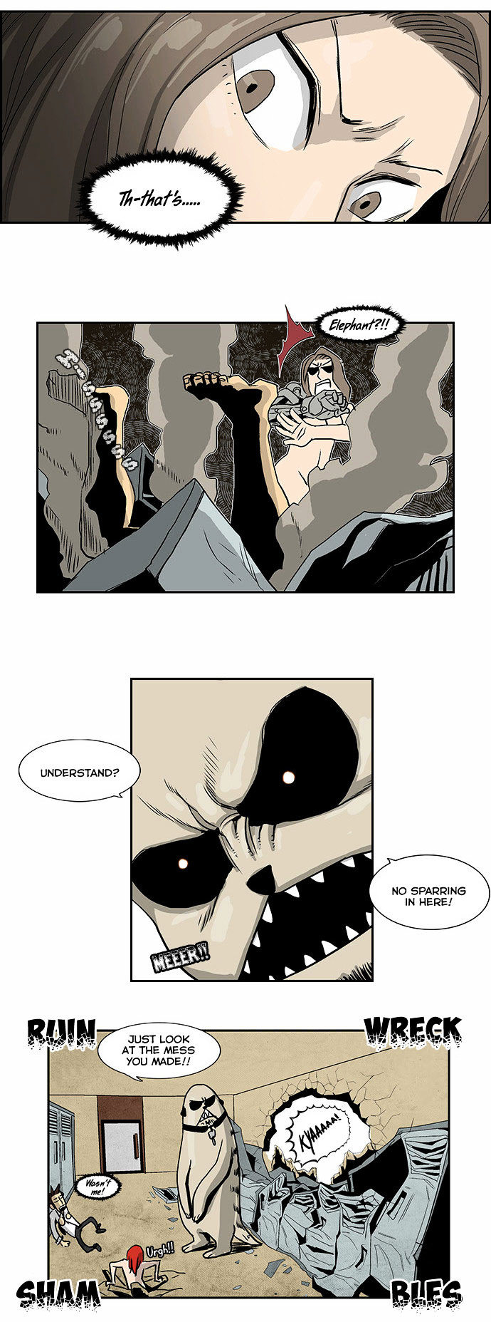 Special Martial Arts Extreme Hell Private High School Chapter 19 page 19 - Chapter 19 : Special Chapter: The Full Monty