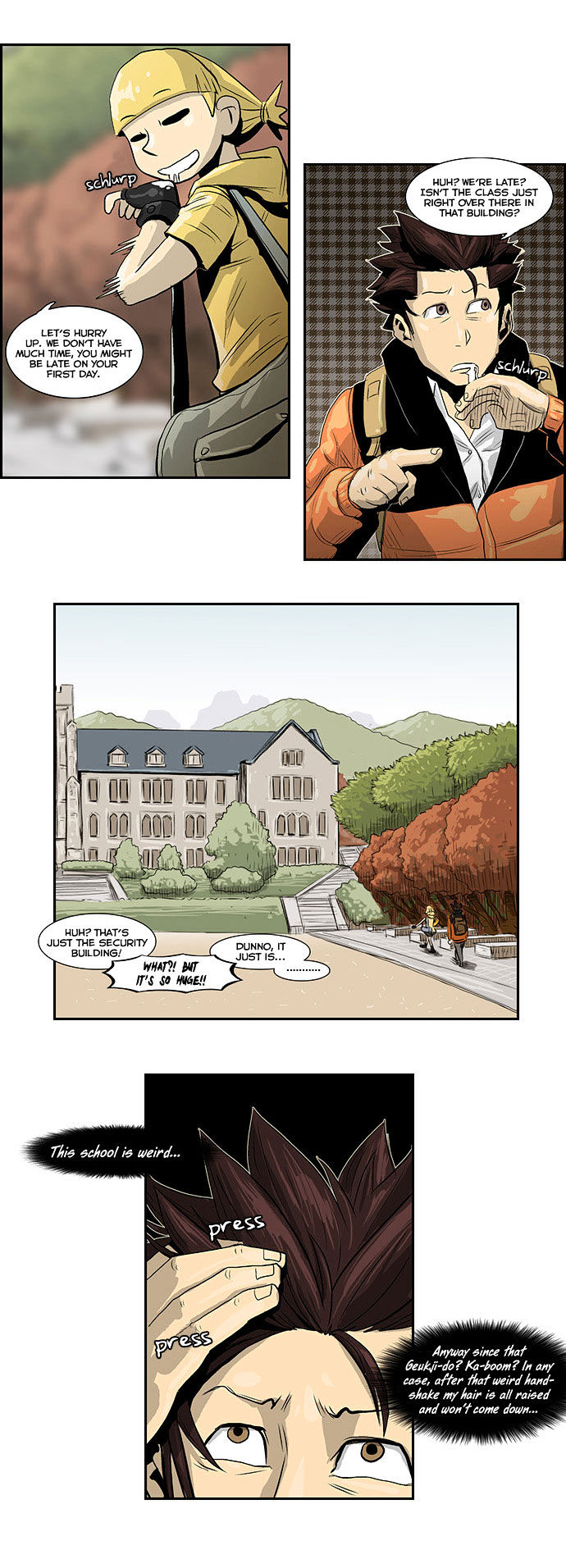 Special Martial Arts Extreme Hell Private High School Chapter 2 page 22 - Chapter 2