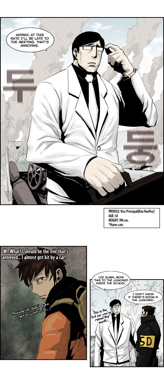 Special Martial Arts Extreme Hell Private High School Chapter 2 page 5 - Chapter 2