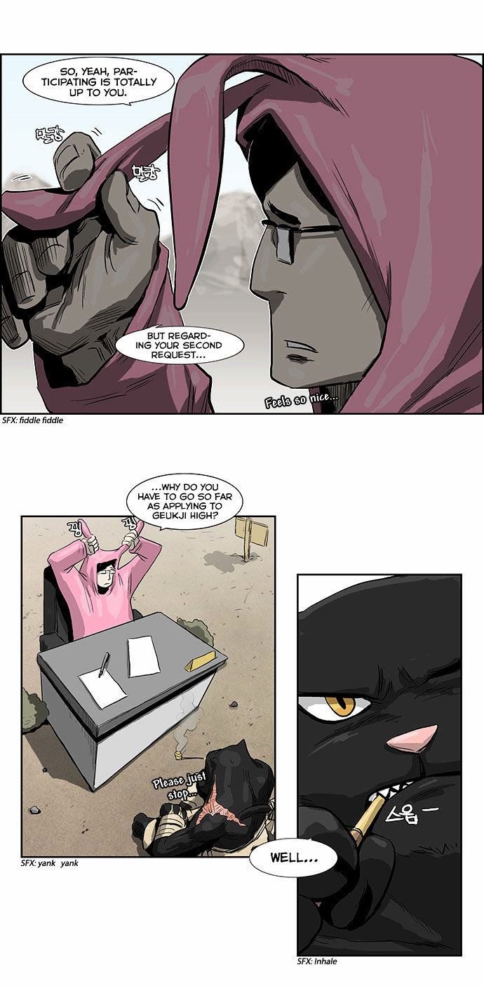 Special Martial Arts Extreme Hell Private High School Chapter 33 page 19 - Chapter 33