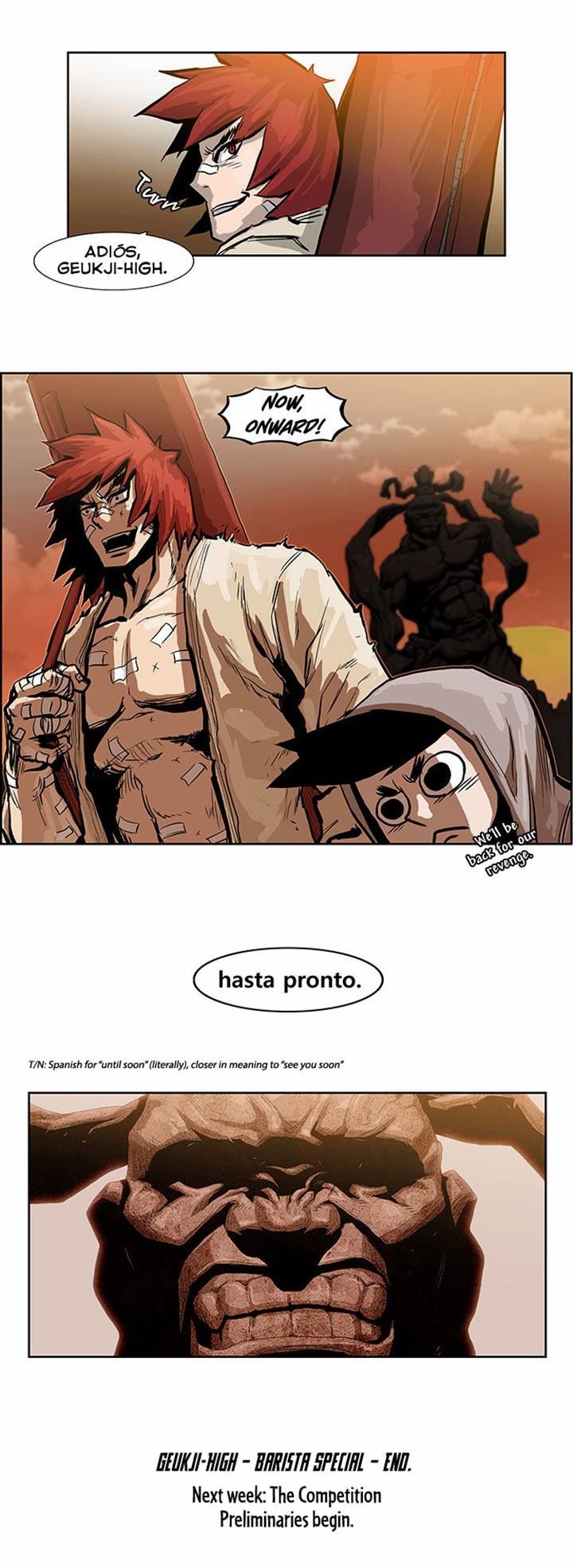 Special Martial Arts Extreme Hell Private High School Chapter 35 page 20 - Chapter 35
