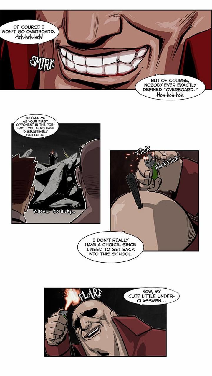 Special Martial Arts Extreme Hell Private High School Chapter 36 page 22 - Chapter 36