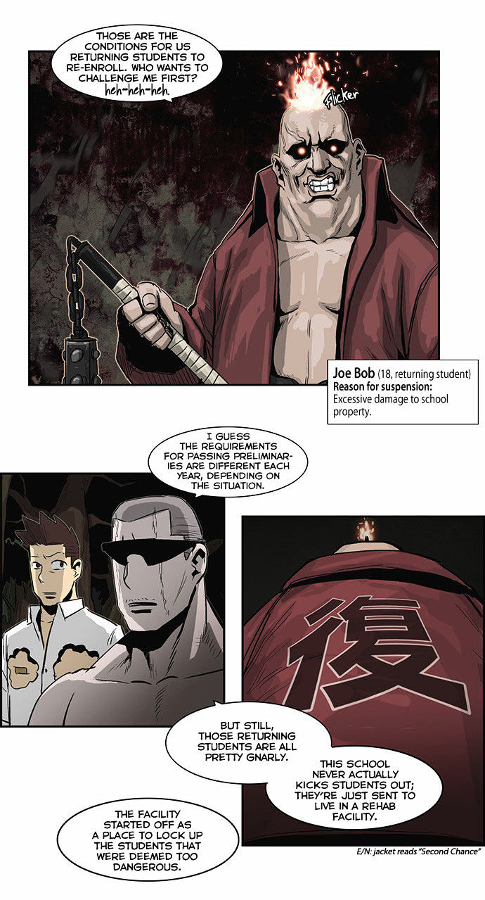 Special Martial Arts Extreme Hell Private High School Chapter 37 page 3 - Chapter 37