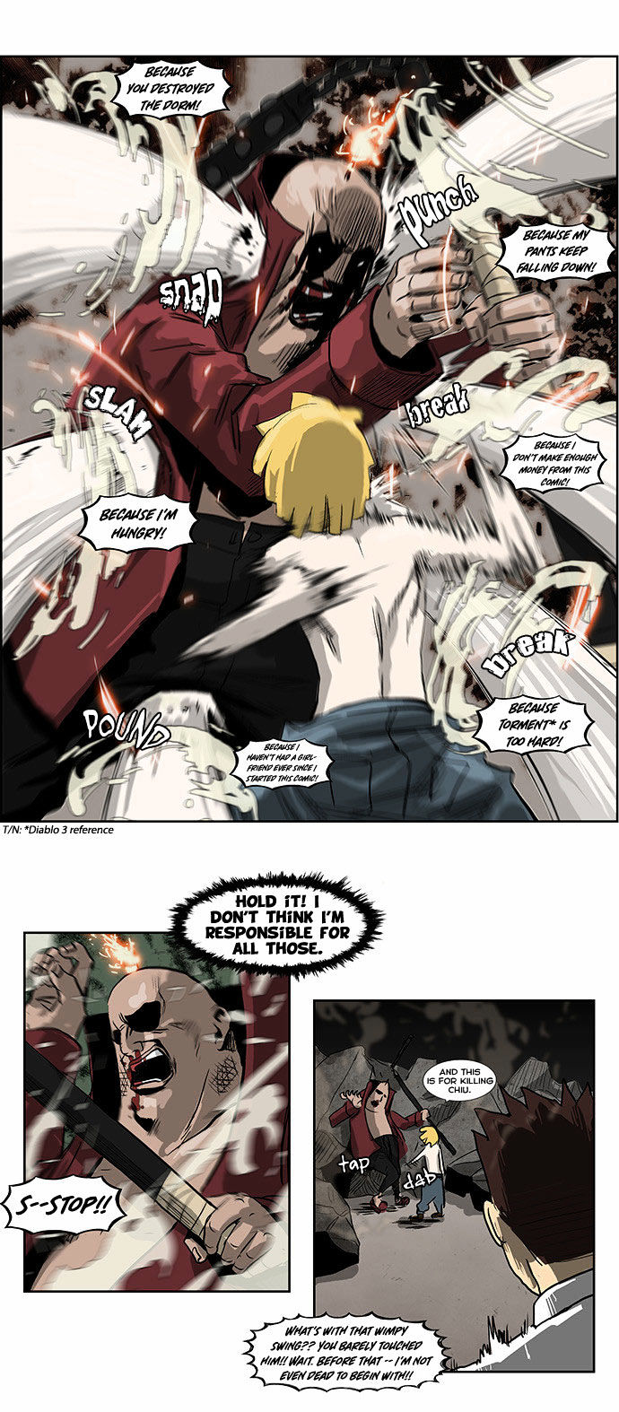 Special Martial Arts Extreme Hell Private High School Chapter 38 page 15 - Chapter 38