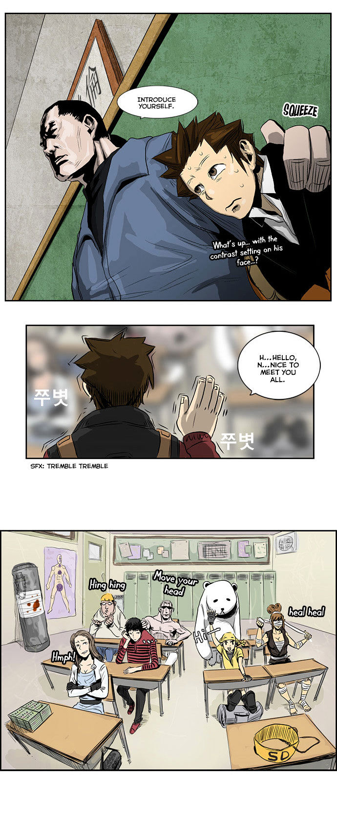 Special Martial Arts Extreme Hell Private High School Chapter 4 page 14 - Chapter 4