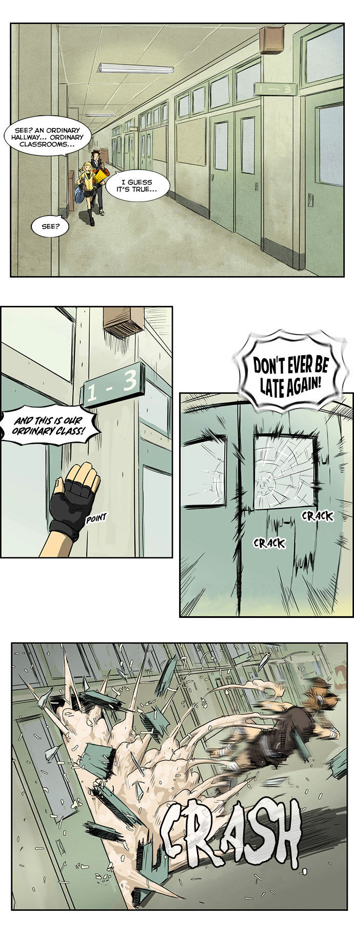 Special Martial Arts Extreme Hell Private High School Chapter 4 page 9 - Chapter 4