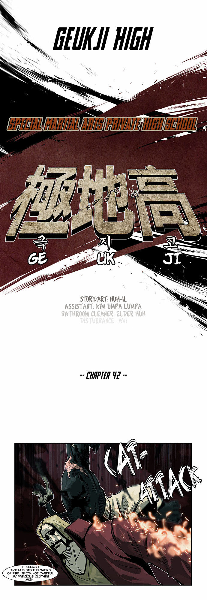 Special Martial Arts Extreme Hell Private High School Chapter 42 page 5 - Chapter 42
