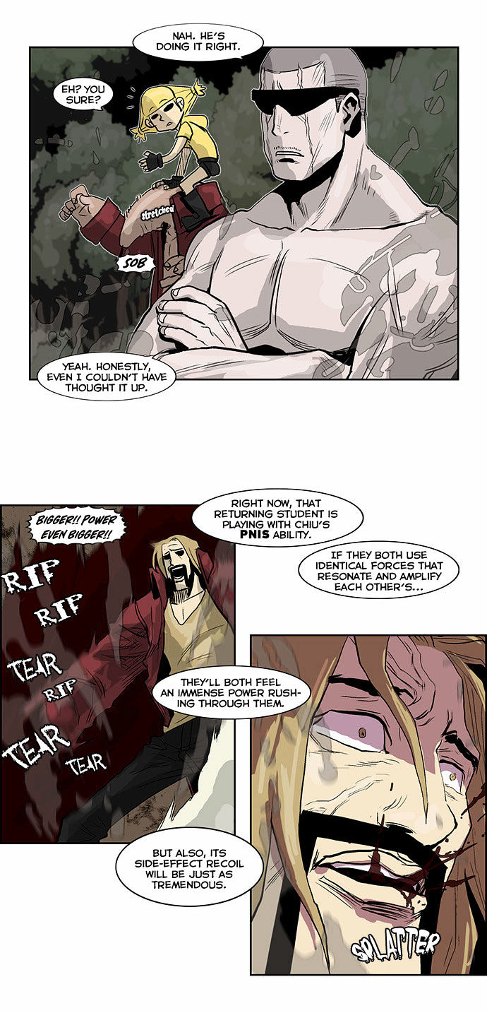 Special Martial Arts Extreme Hell Private High School Chapter 44 page 15 - Chapter 44