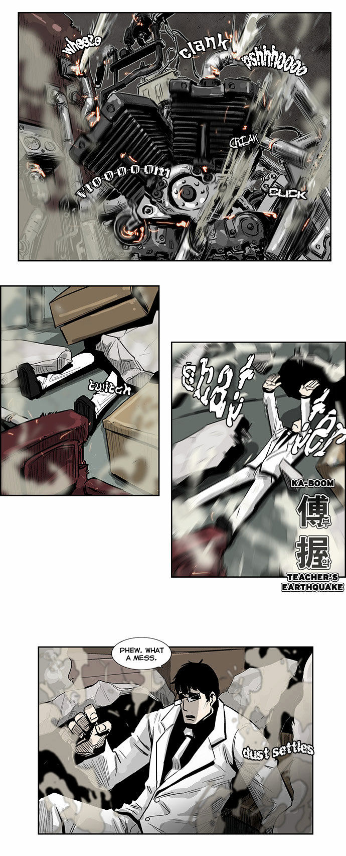 Special Martial Arts Extreme Hell Private High School Chapter 45 page 8 - Chapter 45