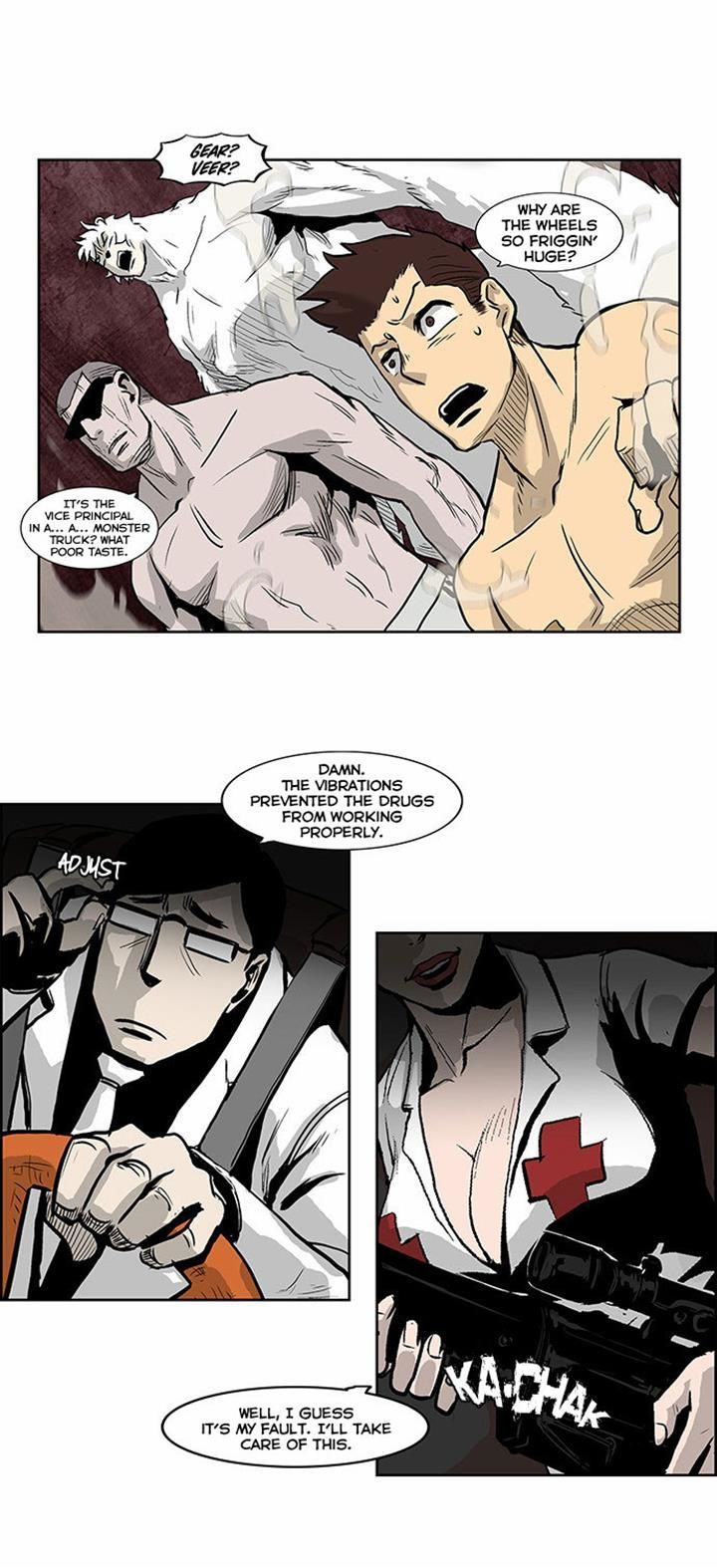 Special Martial Arts Extreme Hell Private High School Chapter 49 page 13 - Chapter 49