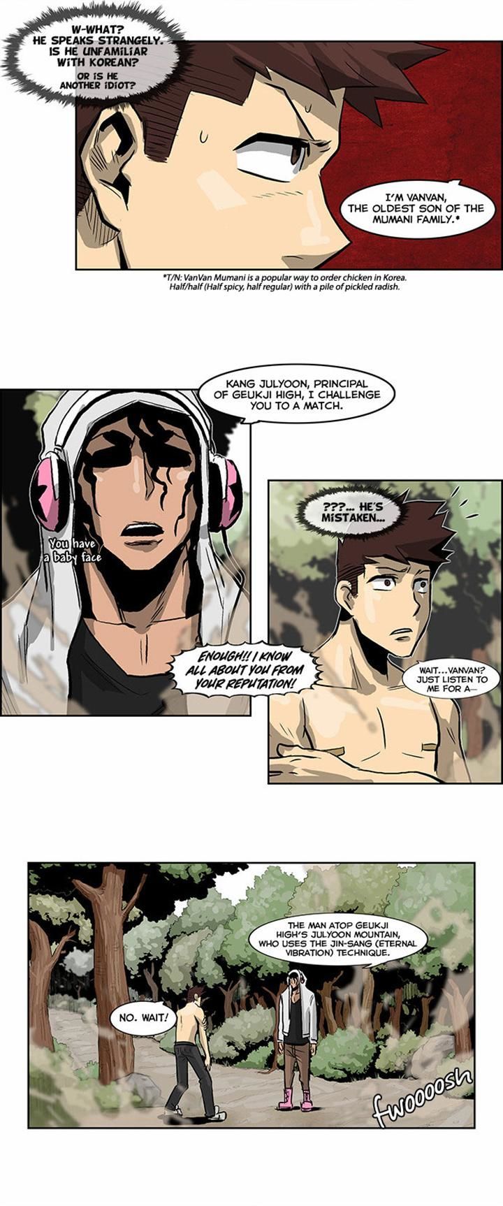 Special Martial Arts Extreme Hell Private High School Chapter 54 page 19 - Chapter 54