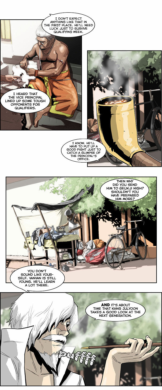 Special Martial Arts Extreme Hell Private High School Chapter 56 page 17 - Chapter 56