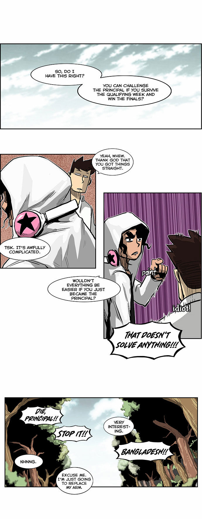 Special Martial Arts Extreme Hell Private High School Chapter 56 page 9 - Chapter 56