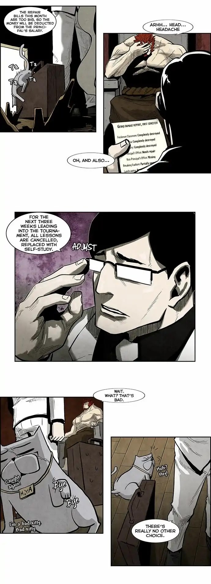 Special Martial Arts Extreme Hell Private High School Chapter 66 page 14 - Chapter 66