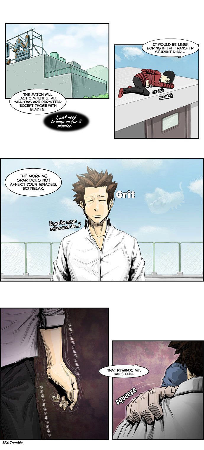 Special Martial Arts Extreme Hell Private High School Chapter 8 page 3 - Chapter 8