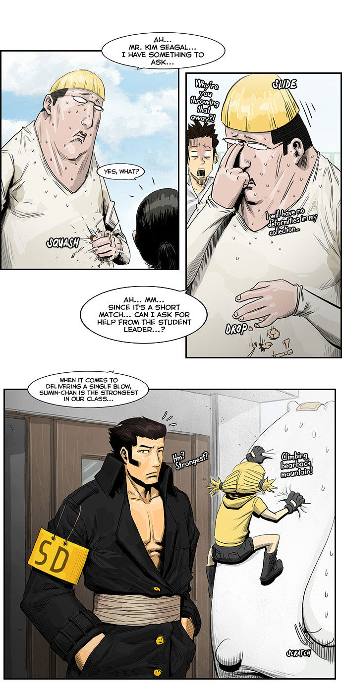 Special Martial Arts Extreme Hell Private High School Chapter 8 page 5 - Chapter 8