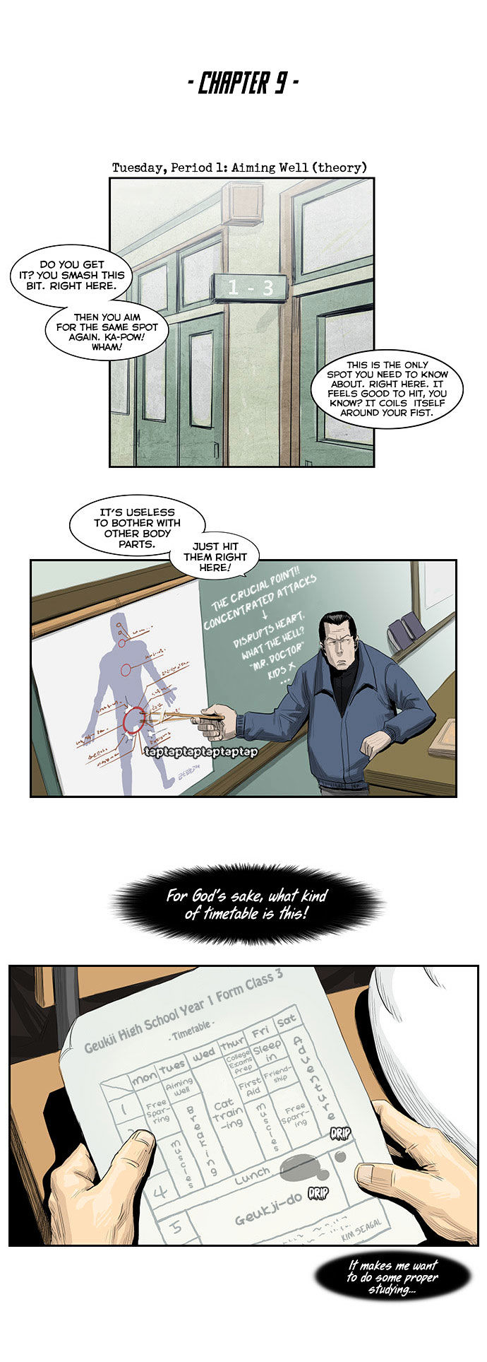 Special Martial Arts Extreme Hell Private High School Chapter 9 page 11 - Chapter 9