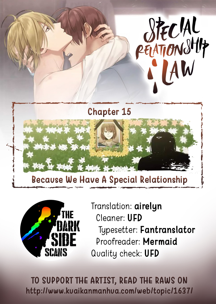 Special Relationship Law Chapter 15 page 1 - Chapter 15: Because We Have A Special Relationship