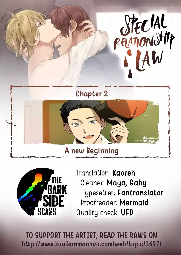 Special Relationship Law Chapter 2 page 1 - Chapter 2: A New Beginning
