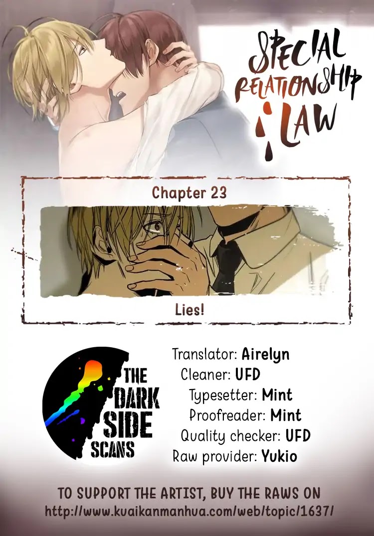 Special Relationship Law Chapter 23 page 1 - Chapter 23: Lies!