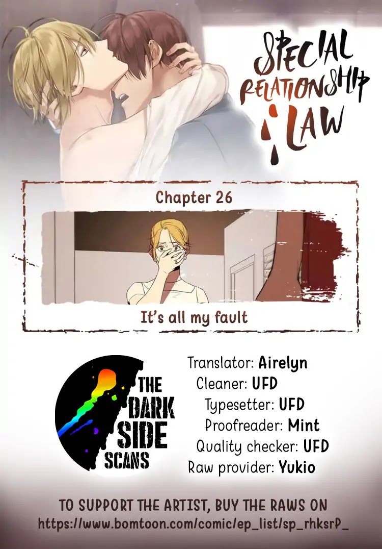 Special Relationship Law Chapter 26 page 1 - Chapter 26: It’s all my fault