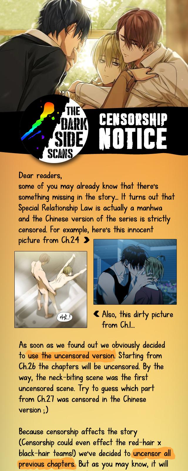 Special Relationship Law Chapter 27 page 31 - Chapter 27: I’m not Leaving with You