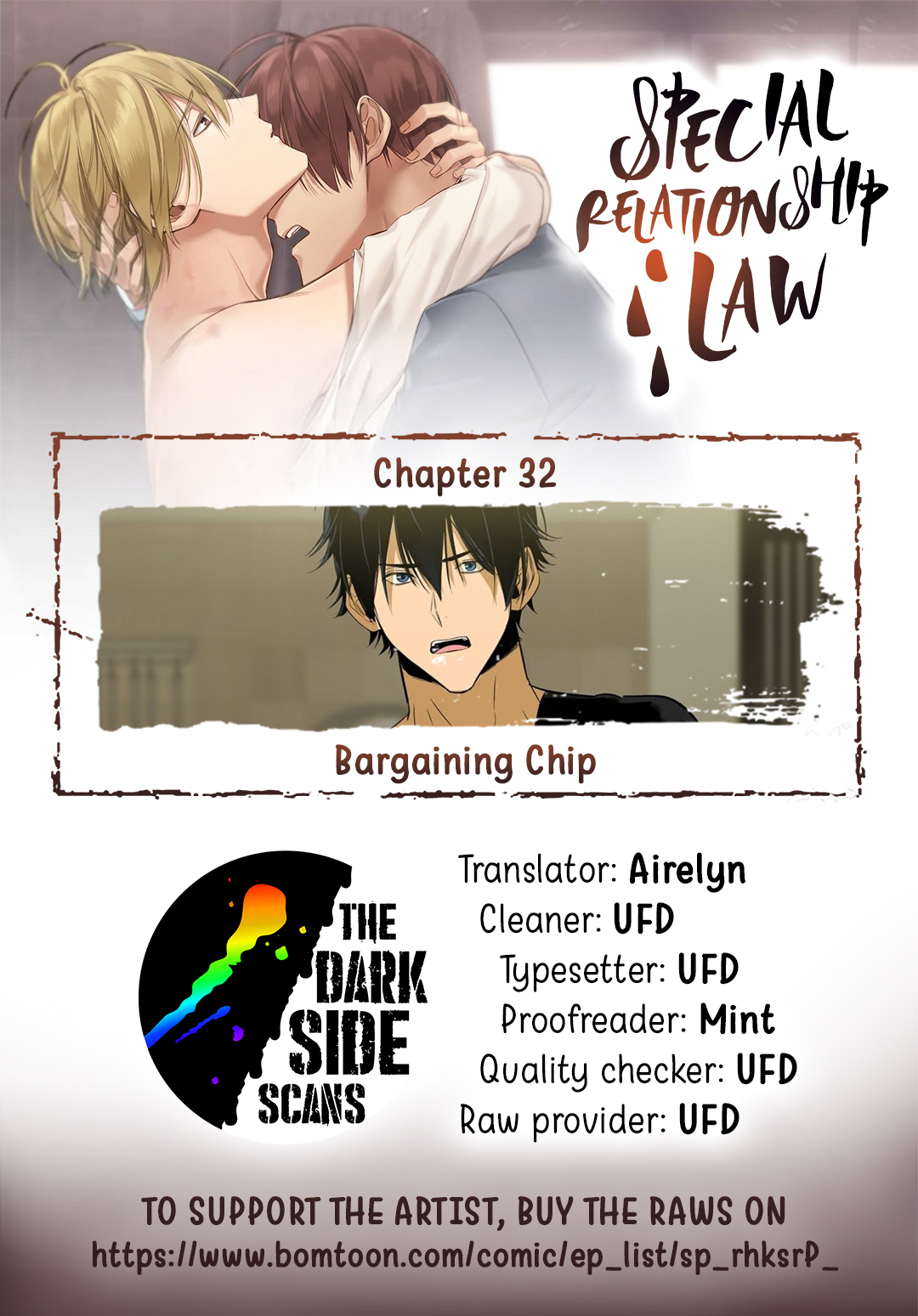 Special Relationship Law Chapter 32 page 1 - Chapter 32: Bargaining Chip