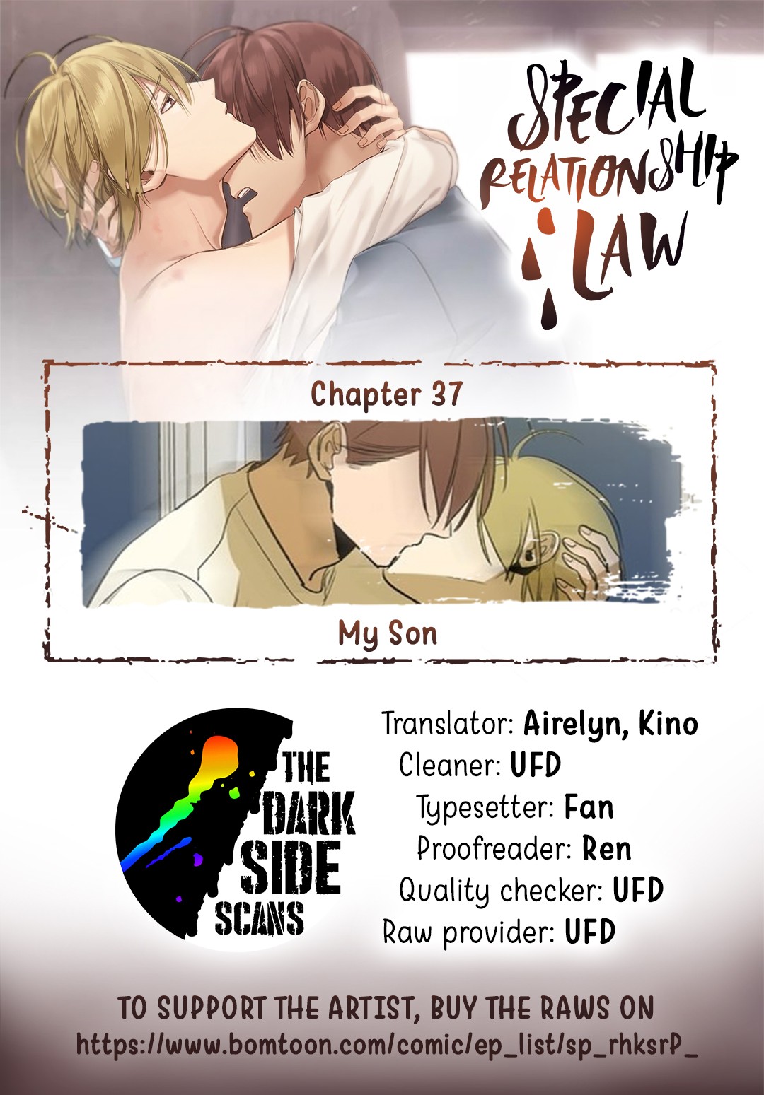 Special Relationship Law Chapter 37 page 1 - Chapter 37: My Son