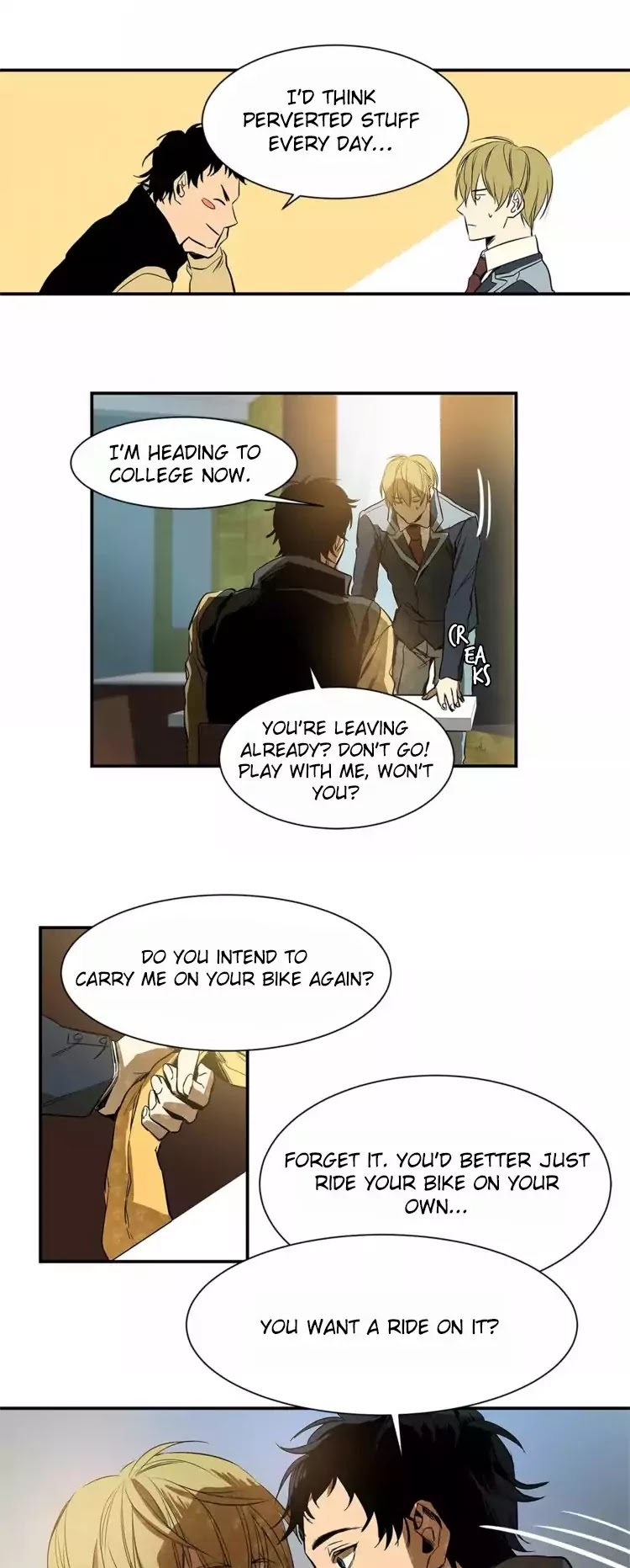 Special Relationship Law Chapter 4 page 12 - Chapter 4: I'm Holding Your Hand All the While