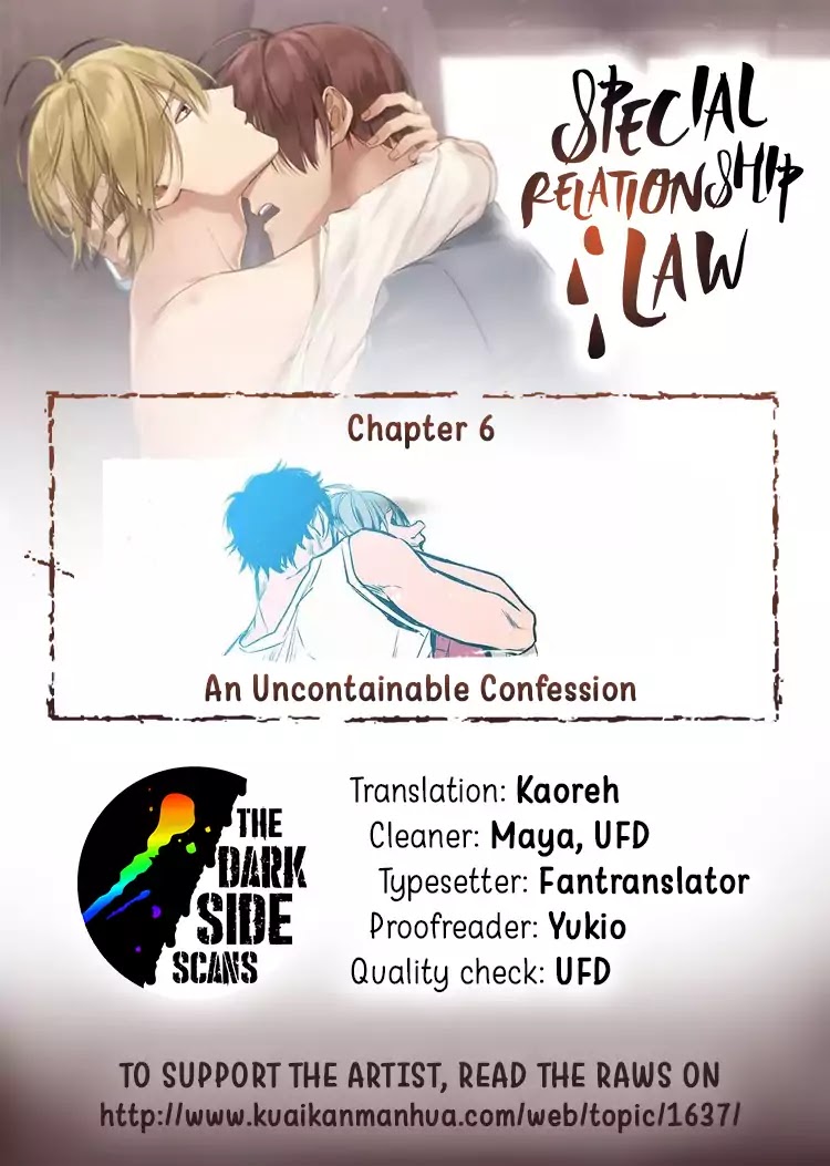 Special Relationship Law Chapter 6 page 1 - Chapter 6: An Uncontainable Confession