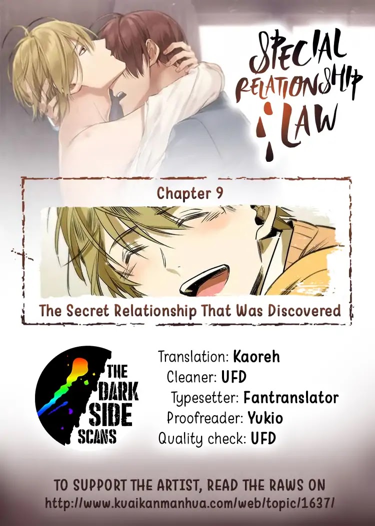 Special Relationship Law Chapter 9 page 1 - Chapter 9: The Secret Relationship That Was Discovered