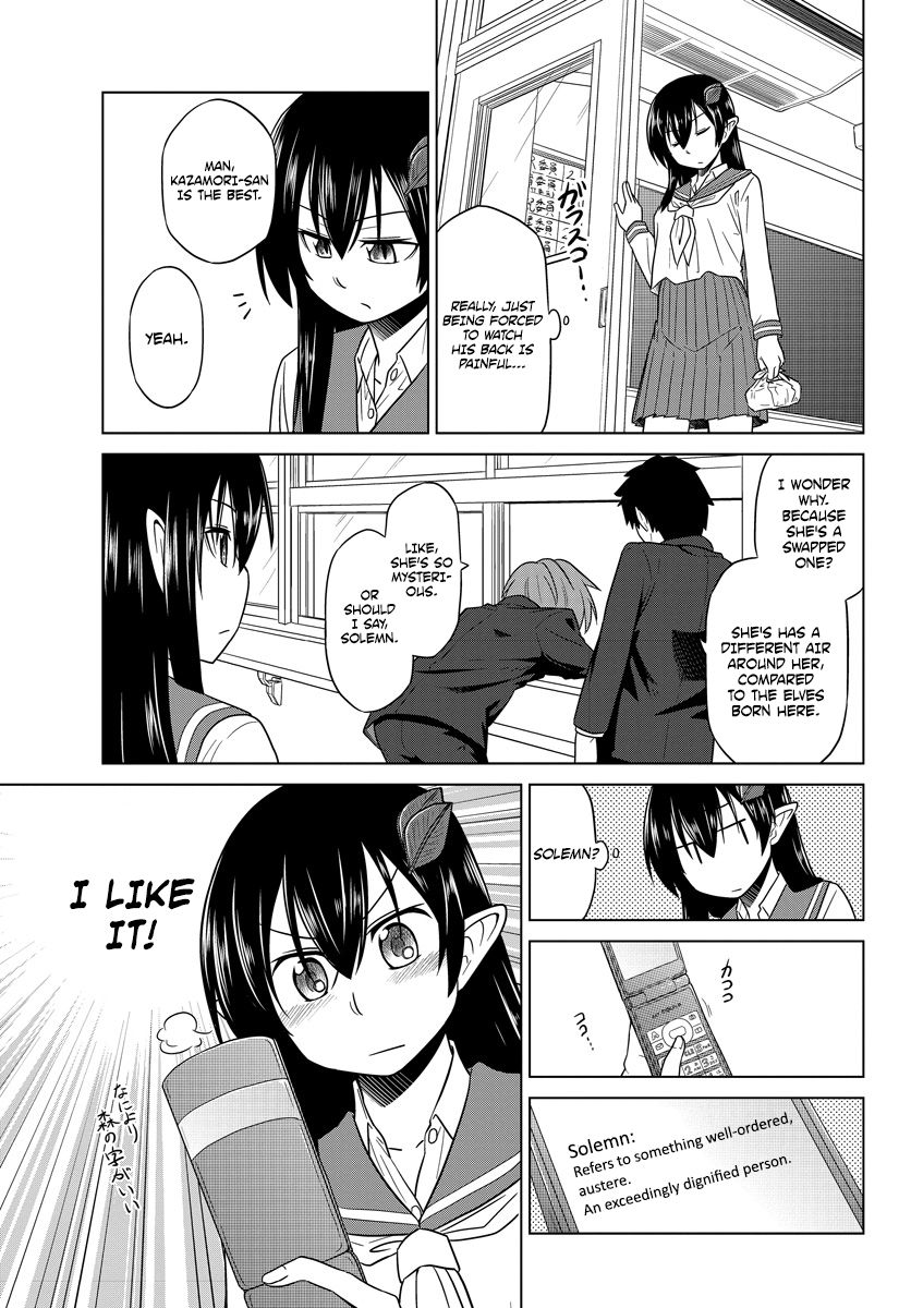 Species Domain Chapter 1 page 13 - Chapter 1 : Kazamori-san, Elf.