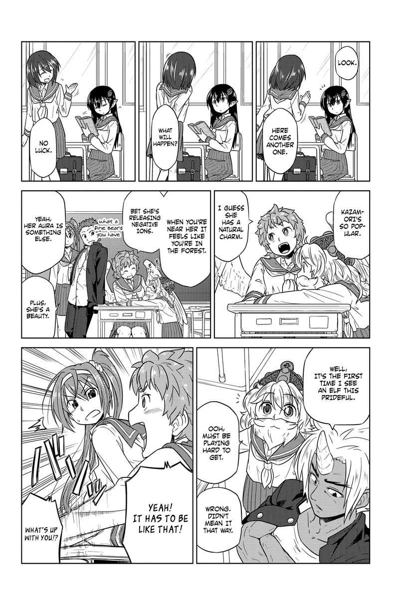 Species Domain Chapter 1 page 8 - Chapter 1 : Kazamori-san, Elf.