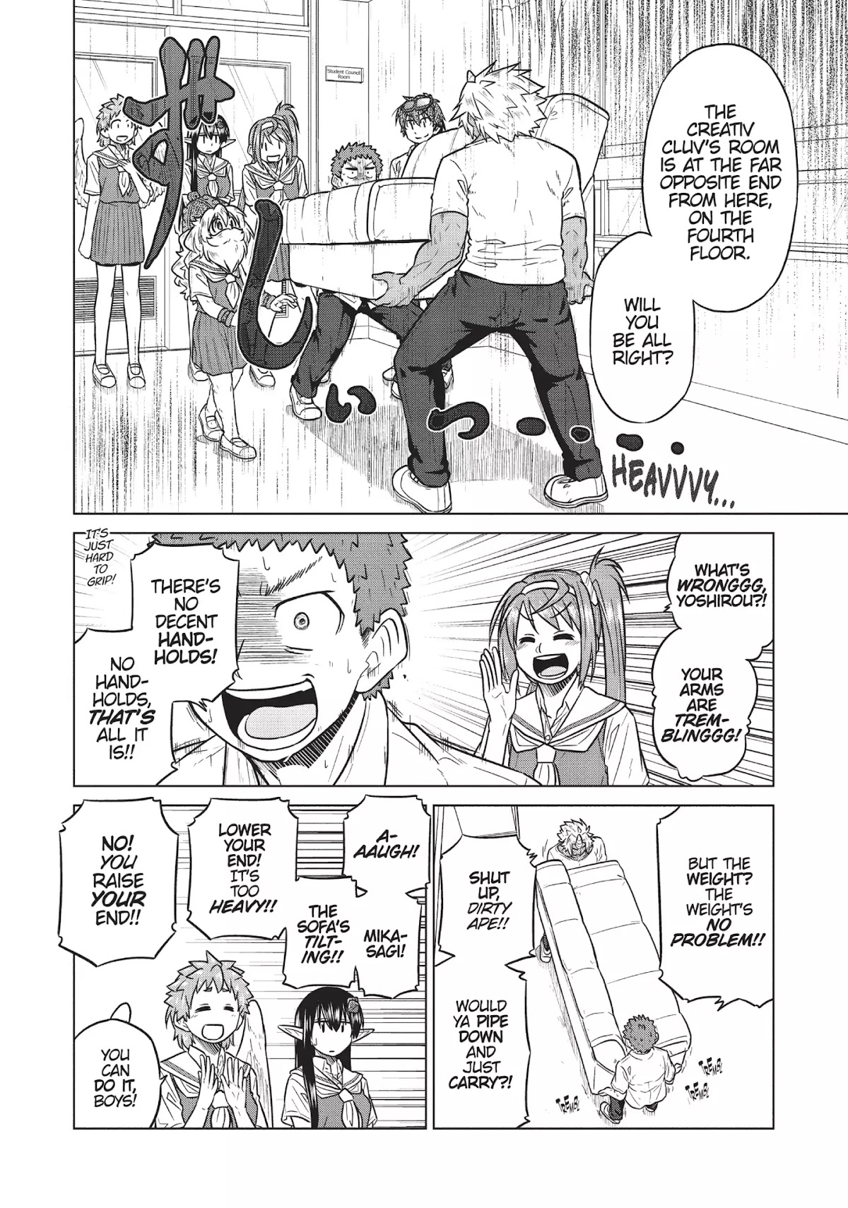 Species Domain Chapter 10 page 10 - Chapter 10: Kazamori-san Concedes