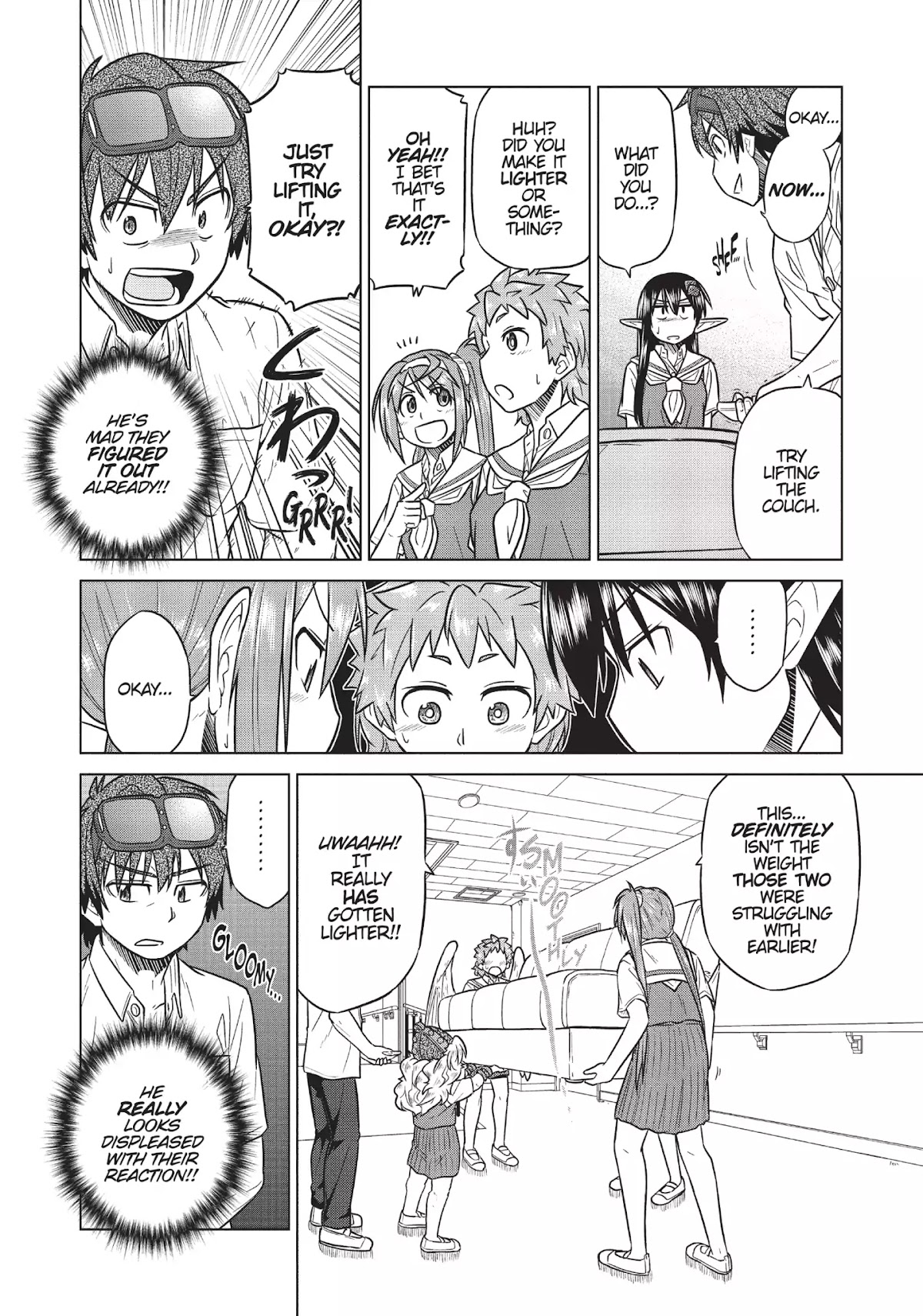 Species Domain Chapter 10 page 12 - Chapter 10: Kazamori-san Concedes