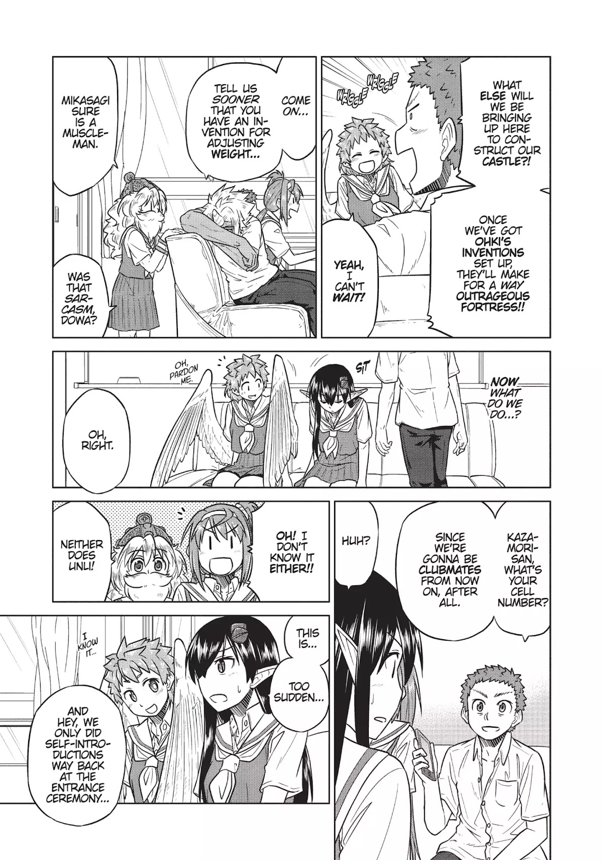 Species Domain Chapter 10 page 17 - Chapter 10: Kazamori-san Concedes