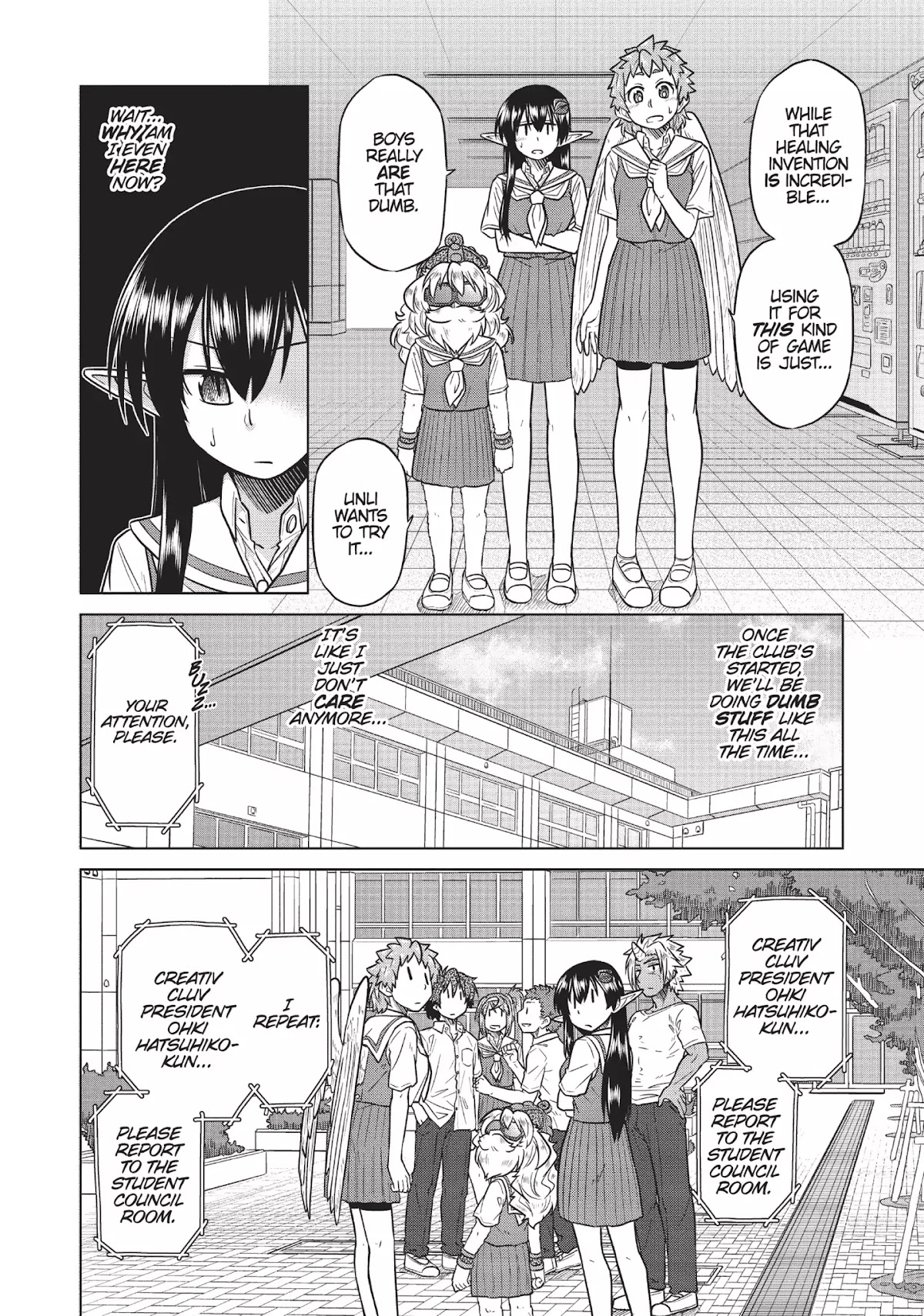 Species Domain Chapter 10 page 6 - Chapter 10: Kazamori-san Concedes