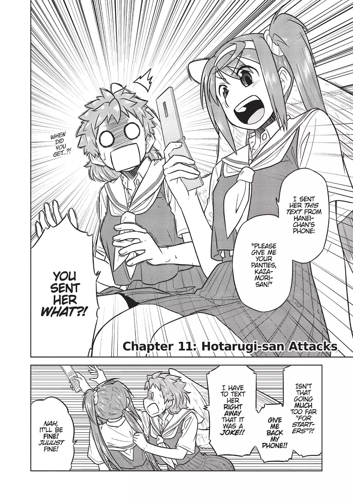 Species Domain Chapter 11 page 2 - Chapter 11: Hotarugi-san Attacks