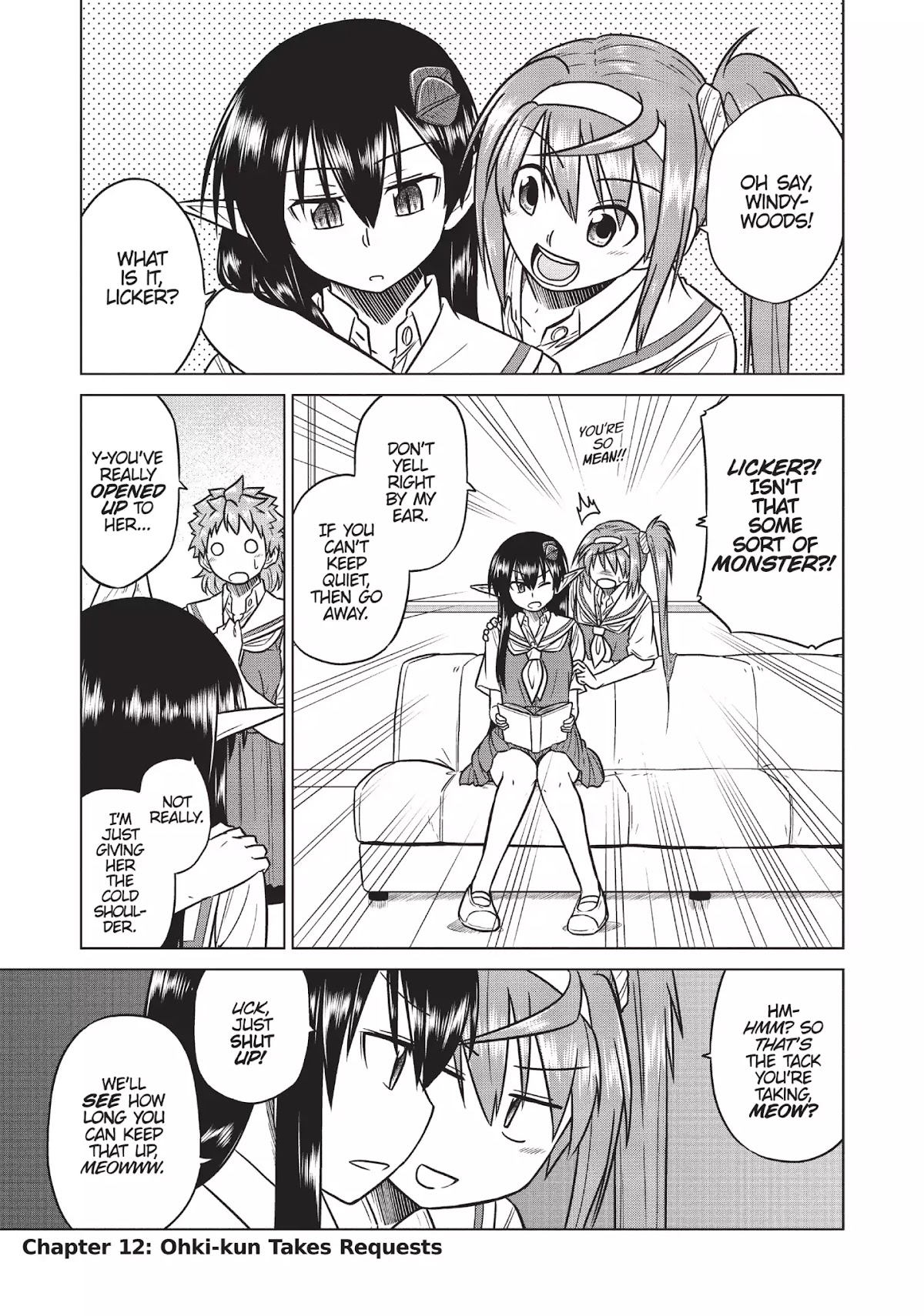 Species Domain Chapter 12 page 1 - Chapter 12: Ohki-kun Takes Requests