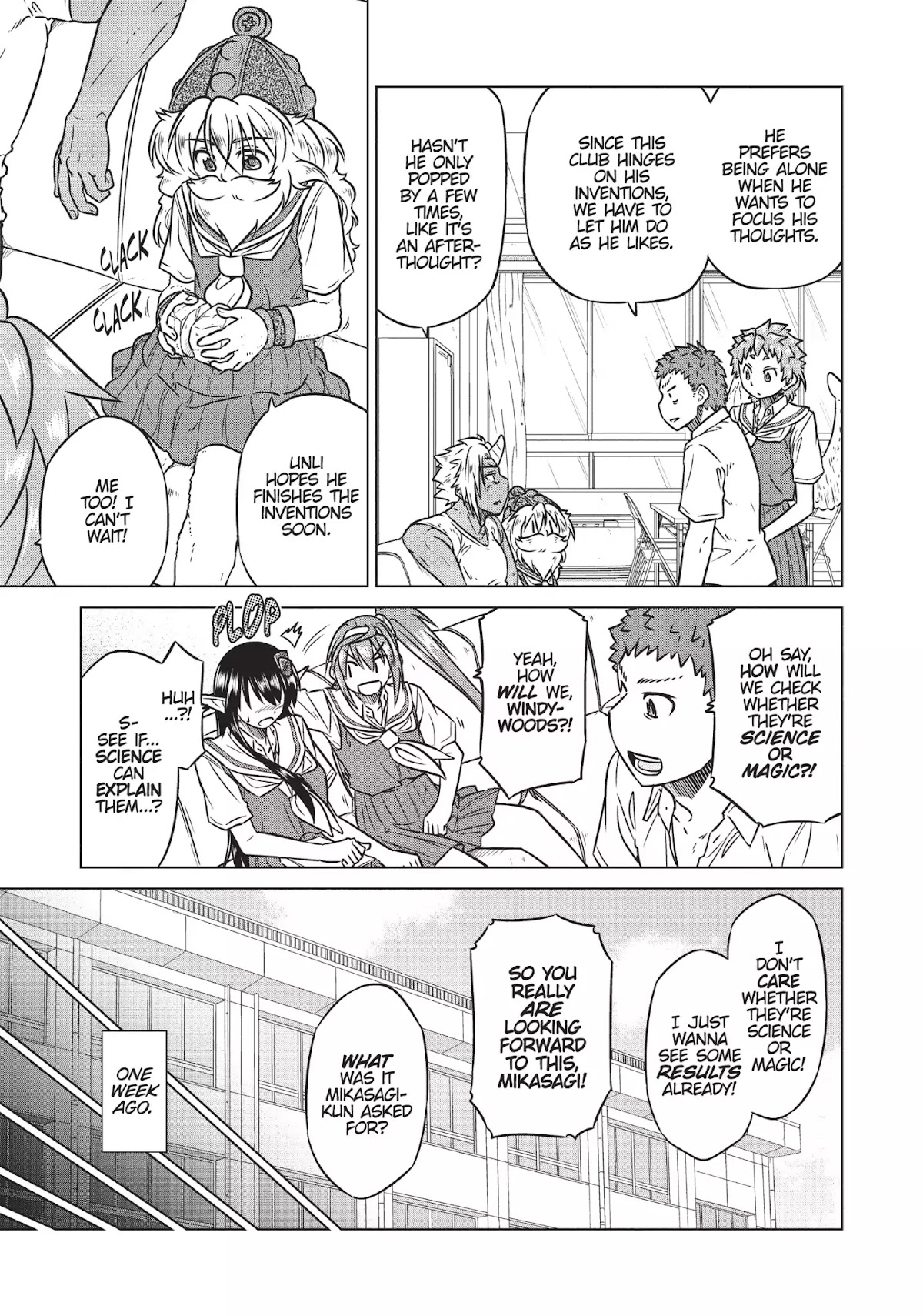 Species Domain Chapter 12 page 5 - Chapter 12: Ohki-kun Takes Requests